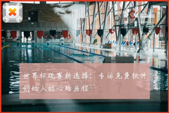 世界杯观赛新选择:专访免费软件创始人的心路历程